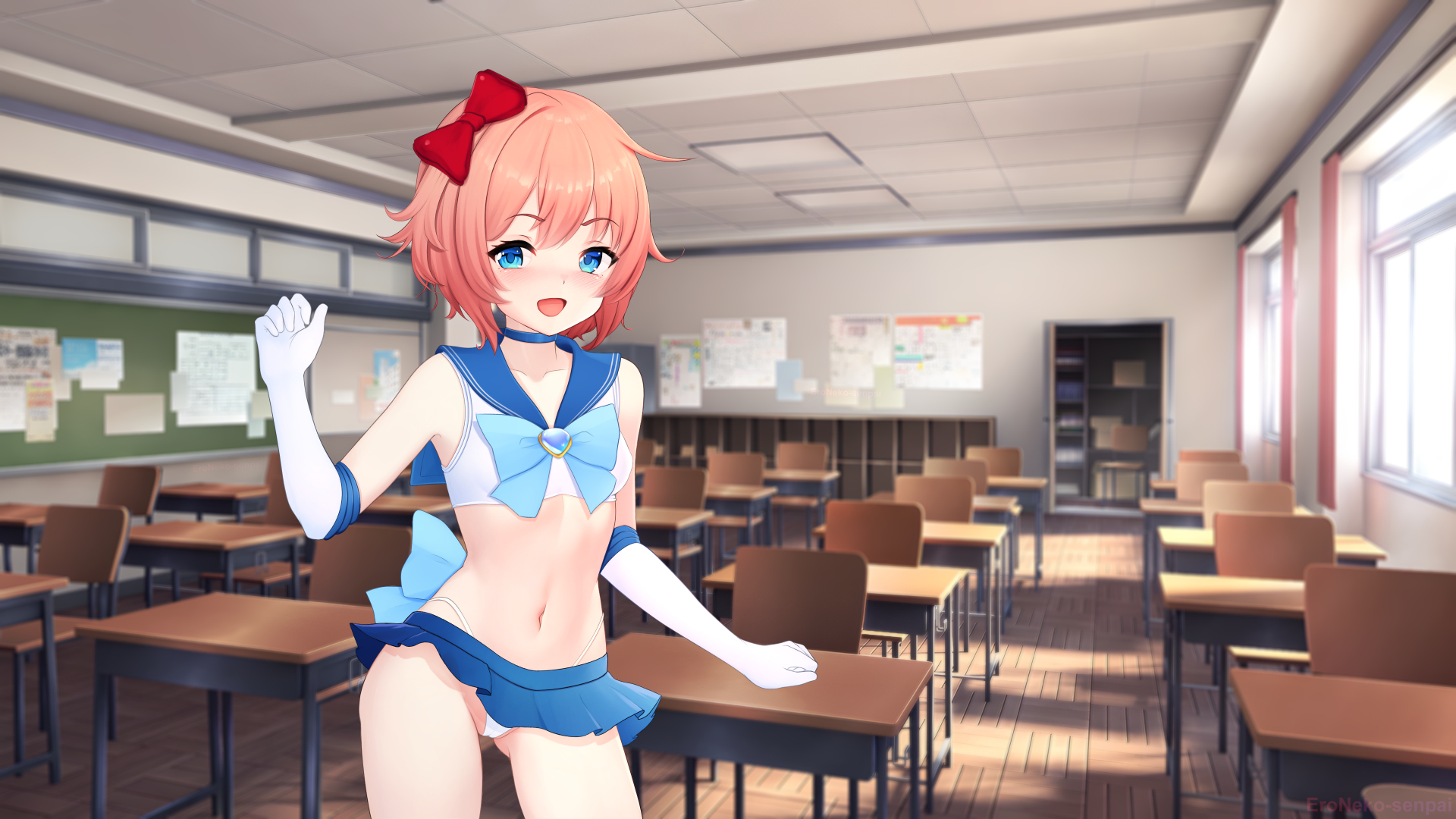 Rule34 – If it exists, there is porn of it / eroneko, sayori (doki doki literature club) / 10650272