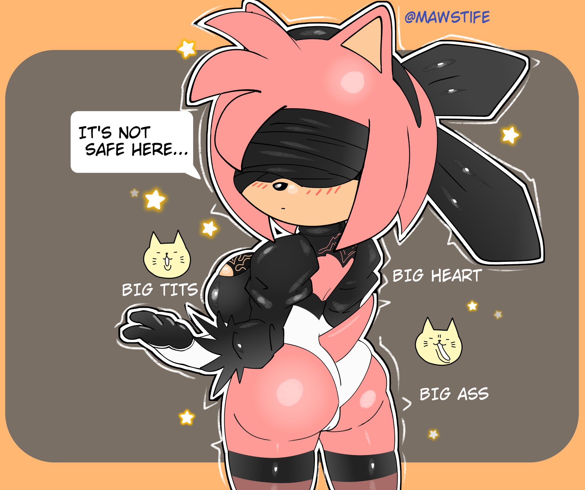 Rule34 – If it exists, there is porn of it / amy rose, yorha 2b (cosplay) / 10655016
