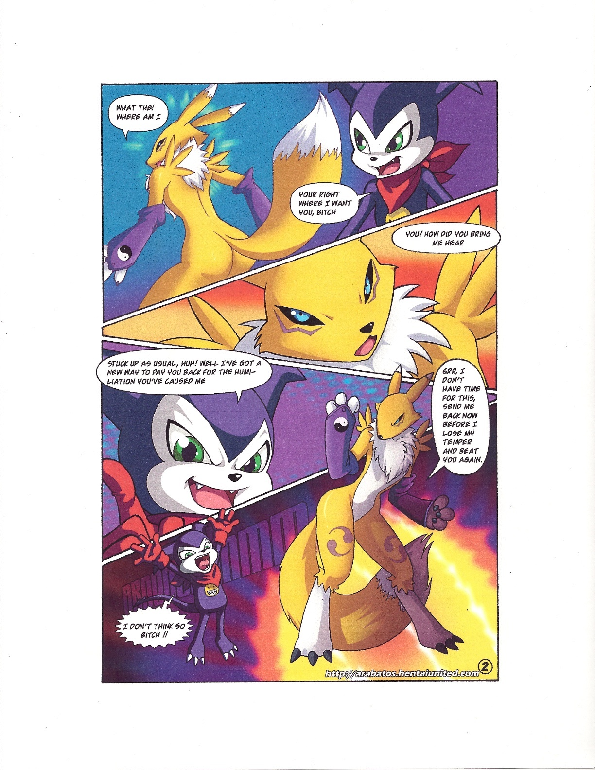 Rule34 – If it exists, there is porn of it / arabatos, impmon, renamon / 551360