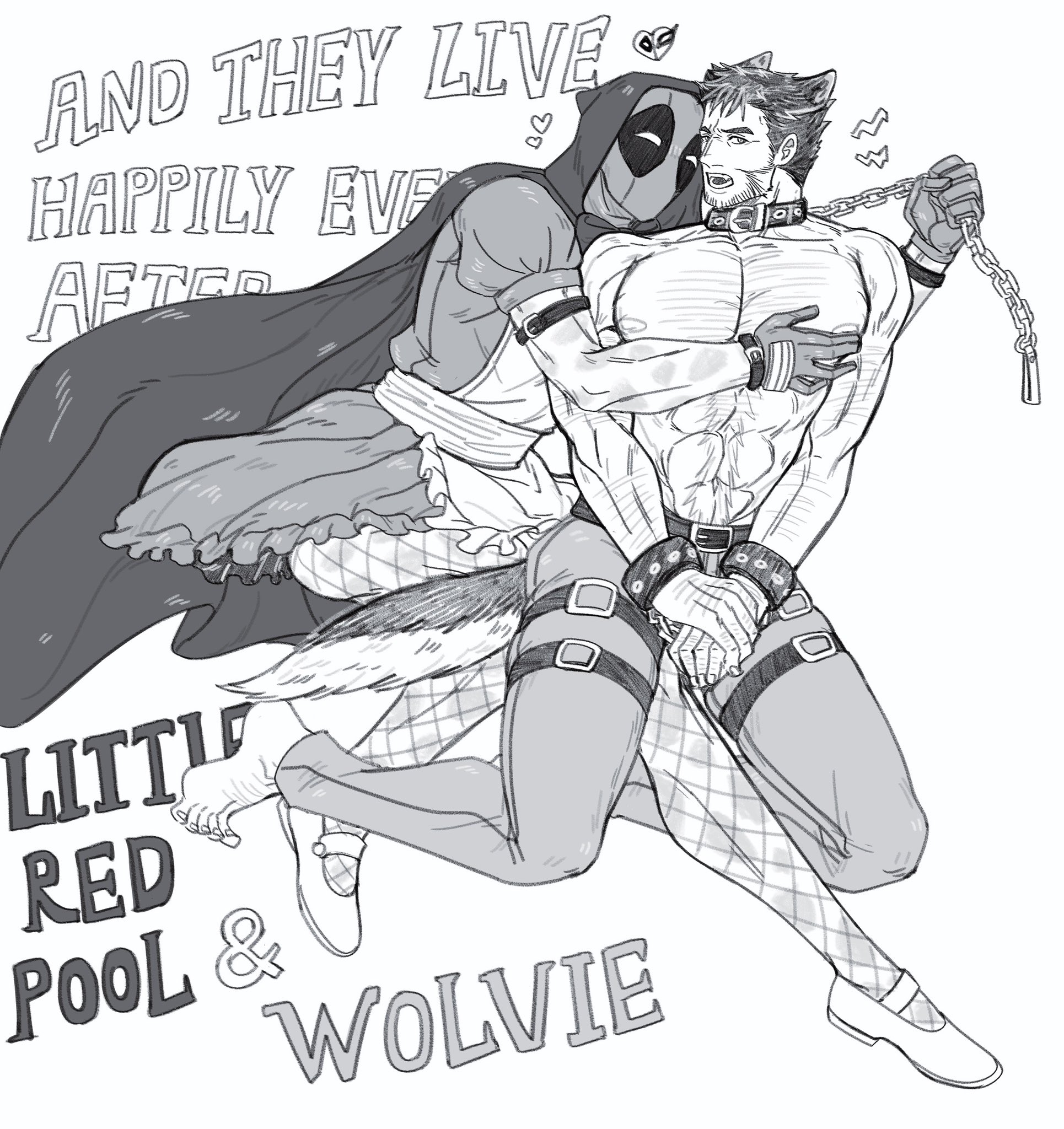 Rule34 – If it exists, there is porn of it / deadpool, james howlett, wade wilson, wolverine (x-men) / 10665792