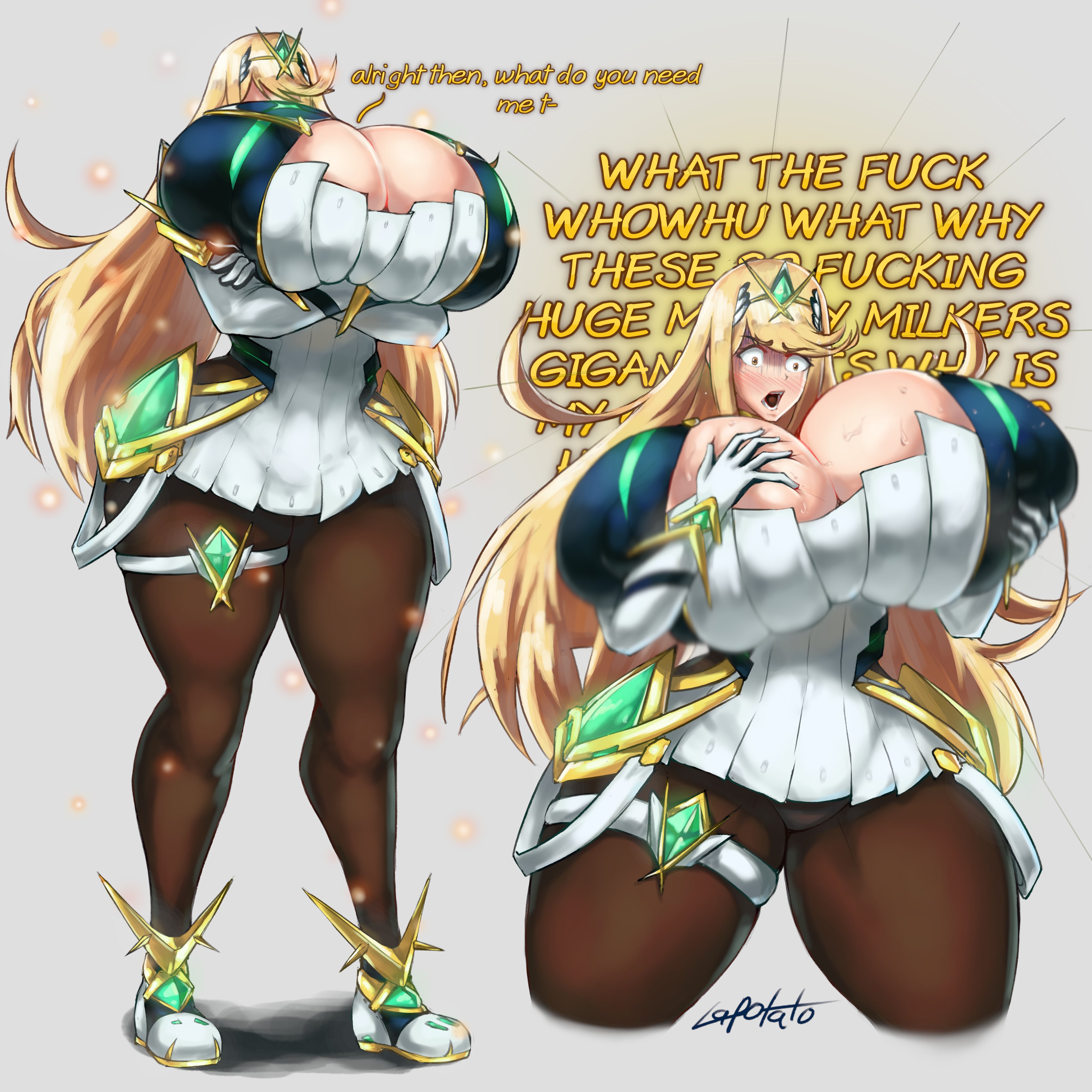 Rule34 – If it exists, there is porn of it / lapotato8, mythra / 10672149