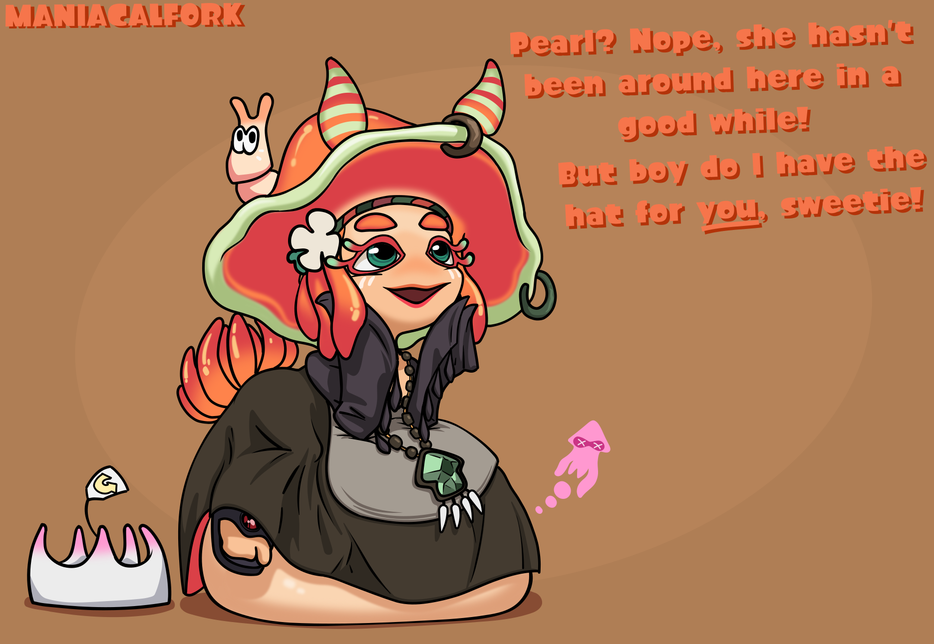 Rule34 – If it exists, there is porn of it / maniacalfork, flow (splatoon), inkling, pearl (splatoon) / 10682467