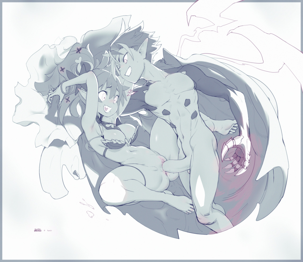 Rule34 – If it exists, there is porn of it / brekkist, killia (disgaea), seraphina (disgaea) / 554597