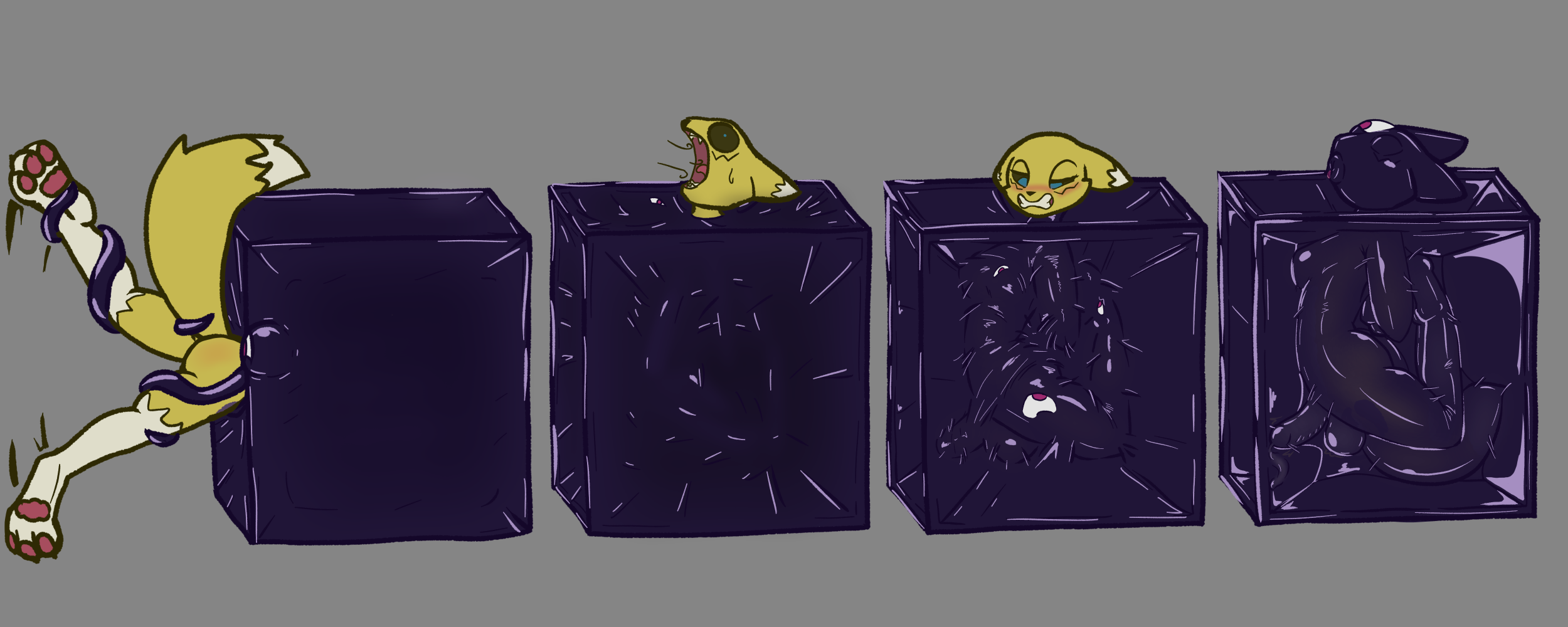 Rule34 – If it exists, there is porn of it / kuromaru, digimon (species), renamon / 10703081