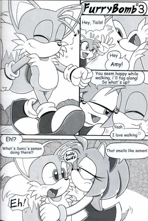 Rule34 – If it exists, there is porn of it / mitsuharu takura, amy rose, tails / 556623