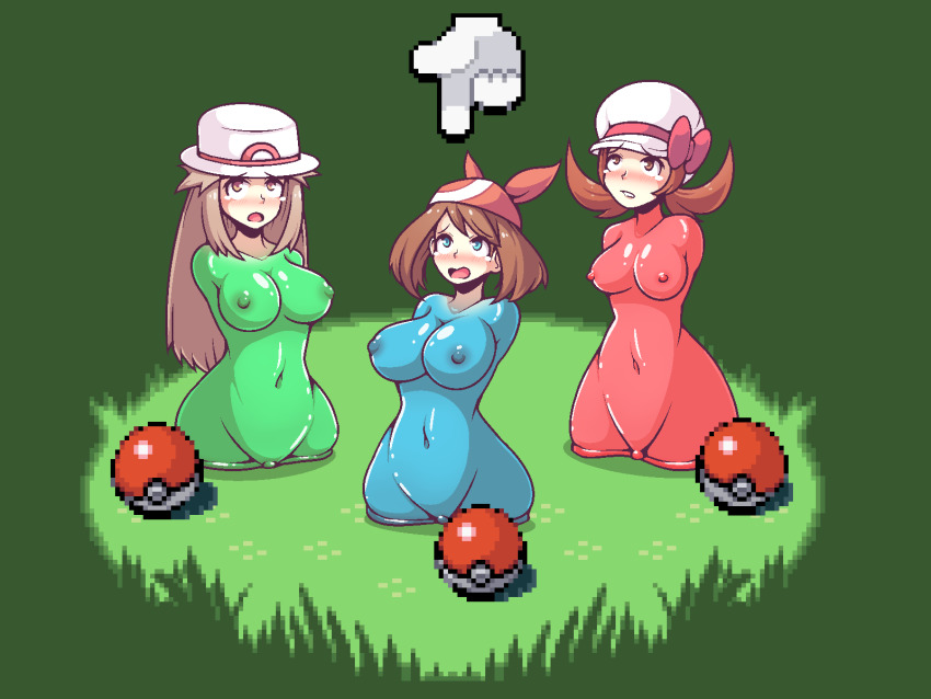 Rule34 – If it exists, there is porn of it / leaf (pokemon), lyra (pokemon), may (pokemon) / 10738638