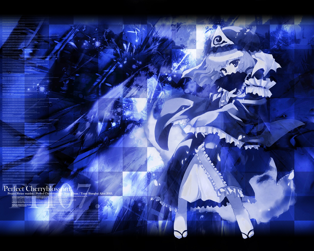 saigyouji yuyuko, touhou, 1girl, female focus, hand fan, hat, japanese clothes, mob cap, solo