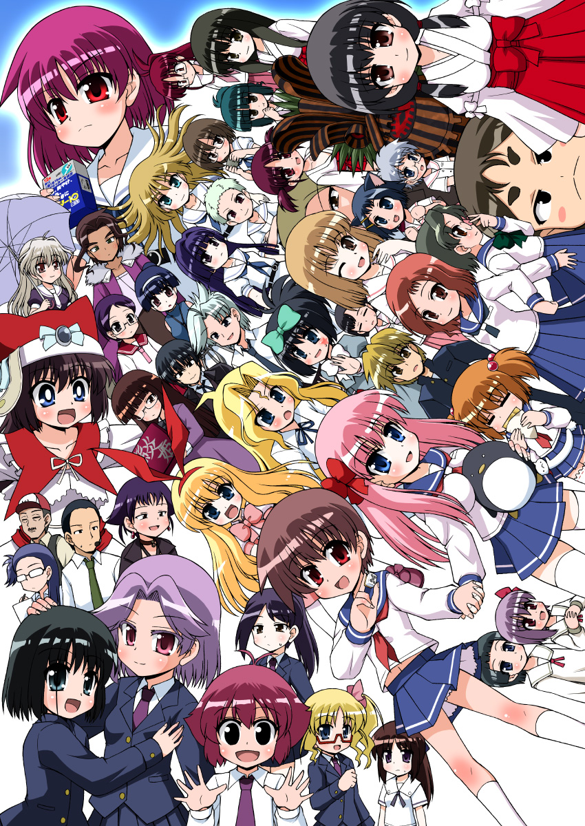 hino hino, amae koromo, announcer (saki), bundou seika, choe myeong hwa, choi myenghoa, etopen, fujita yasuko, fukabori sumiyo, fukuji mihoko, hagiyoshi, hao huiyu, haramura nodoka, hirose sumire, ikeda kana, inoue jun, iwato kasumi, jindai komaki, kajiki yumi, kanbara satomi, karijuku tomoe, kataoka yuuki, kubo takako, kunihiro hajime, matano seiko, megan davin, miyanaga saki, miyanaga teru, murohashi hiroko, nanpo kazue, nelly virsaladze, nishida junko, oohoshi awai, ryuumonbuchi touka, sawamura tomoki, senoo kaori, shibuya takami, someya mako, suga kyoutarou, takei hisa, takimi haru, touyoko momoko, tsujigaito satoha, tsuyama mutsuki, usuzumi hatsumi, yamaguchi daisuke, yoshitome miharu, yumeno maho, saki (manga), highres, 6+boys, 6+girls, absolutely everyone, board game, everyone, mahjong, multiple boys, multiple girls, school uniform, serafuku