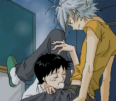 Rule34 – If it exists, there is porn of it / kaworu nagisa, shinji ikari / 560401