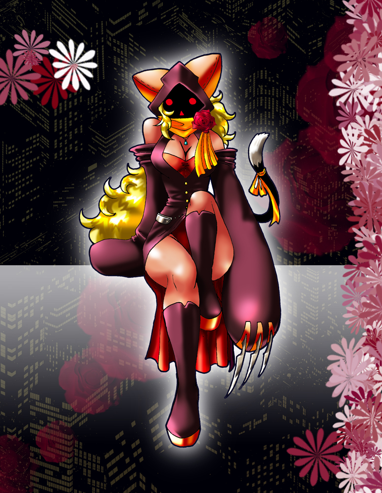 grobo-zyuku, zinpati, taokaka, arc system works, blazblue, 1girl, animal ears, animal hood, blonde hair, breasts, cat ears, cat girl, cat hood, cat tail, claws, cleavage, dress, female focus, hood, hoodie, large breasts, long hair, solo, tail