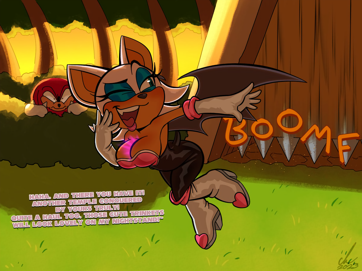 Rule34 – If it exists, there is porn of it / knuckles the echidna, rouge the bat / 10794703