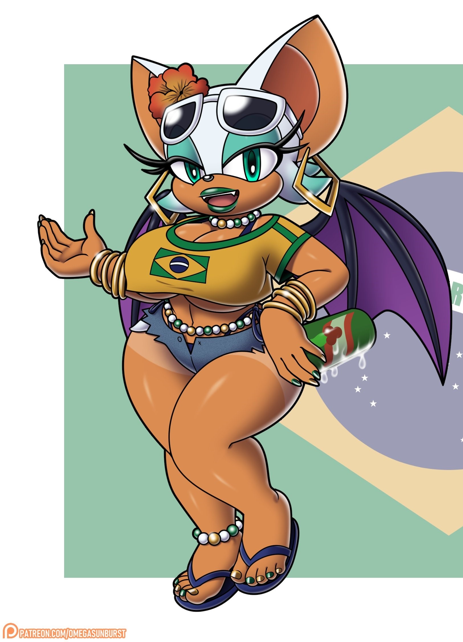 Rule34 – If it exists, there is porn of it / omegasunburst, rouge the bat / 10810534