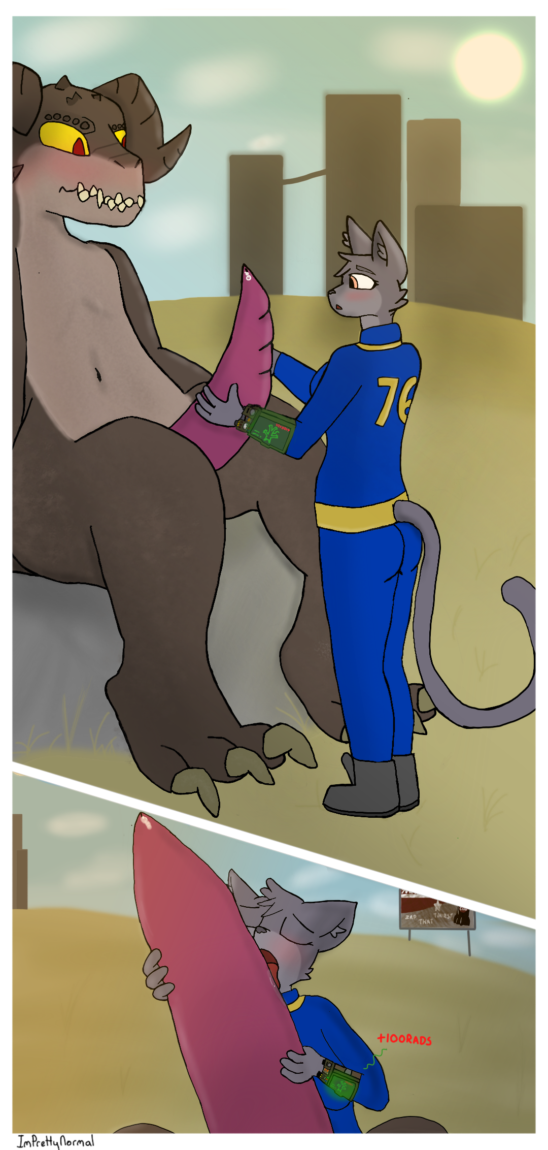 Rule34 – If it exists, there is porn of it / deathclaw / 10812666