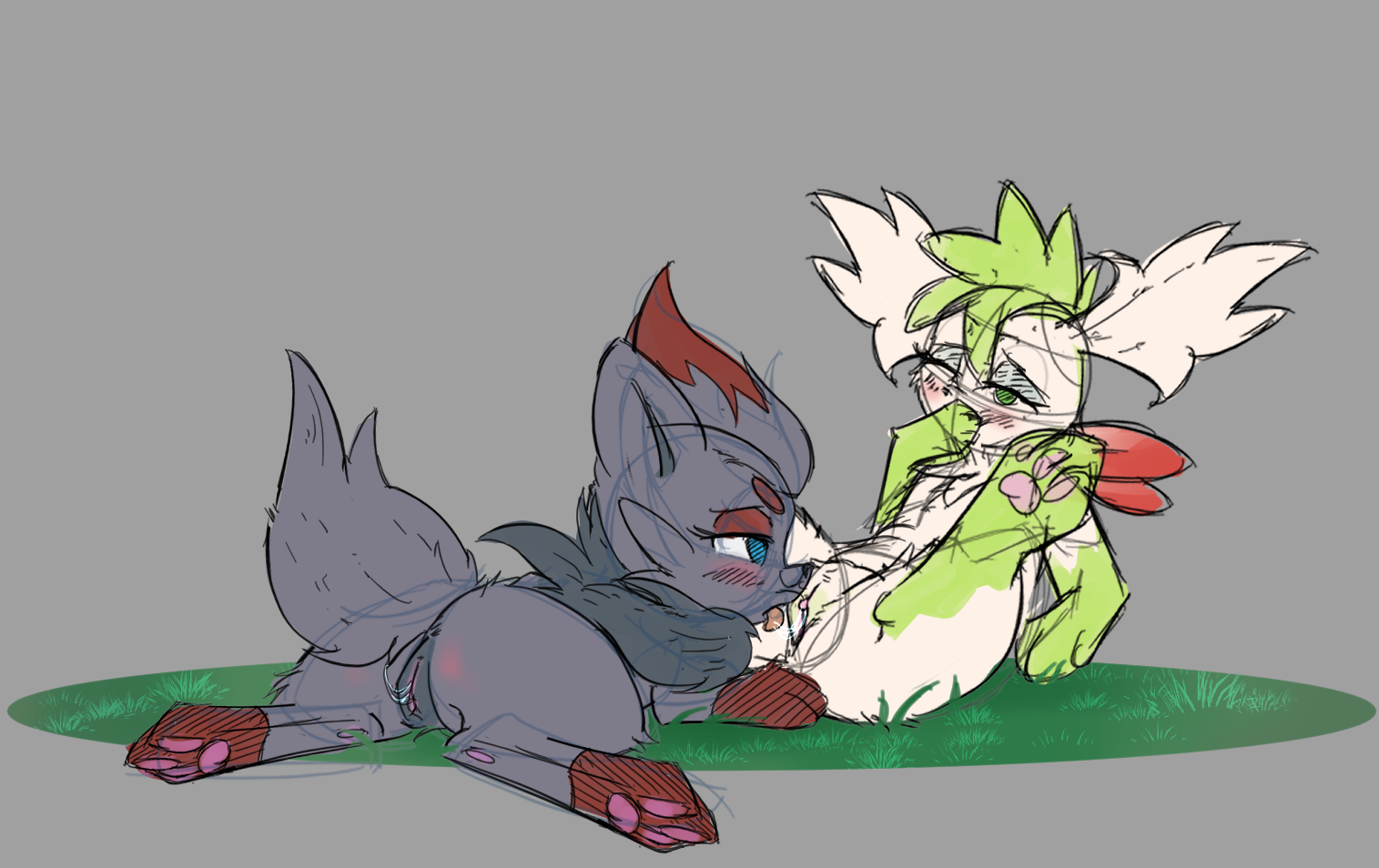 Rule34 – If it exists, there is porn of it / legendary pokemon, pokemon (species), shaymin, zorua / 10816098