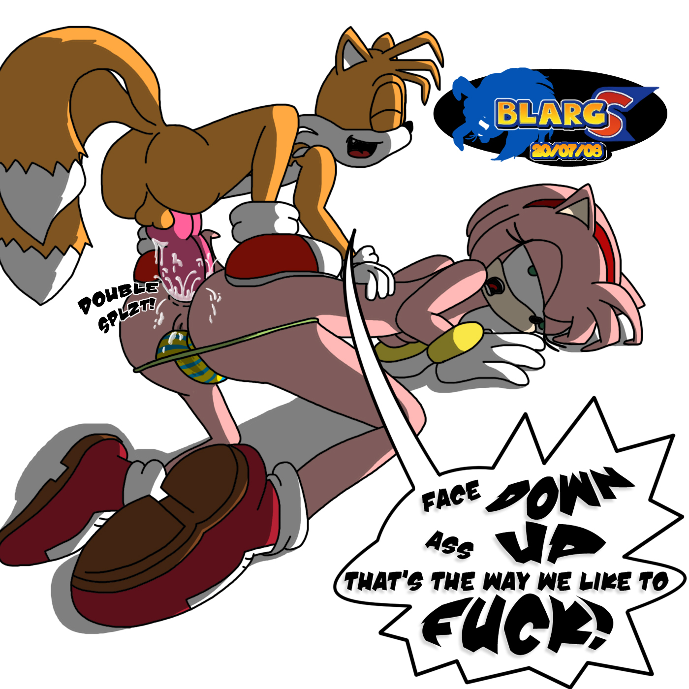 Rule34 – If it exists, there is porn of it / blargsnarf, amy rose, tails / 563779