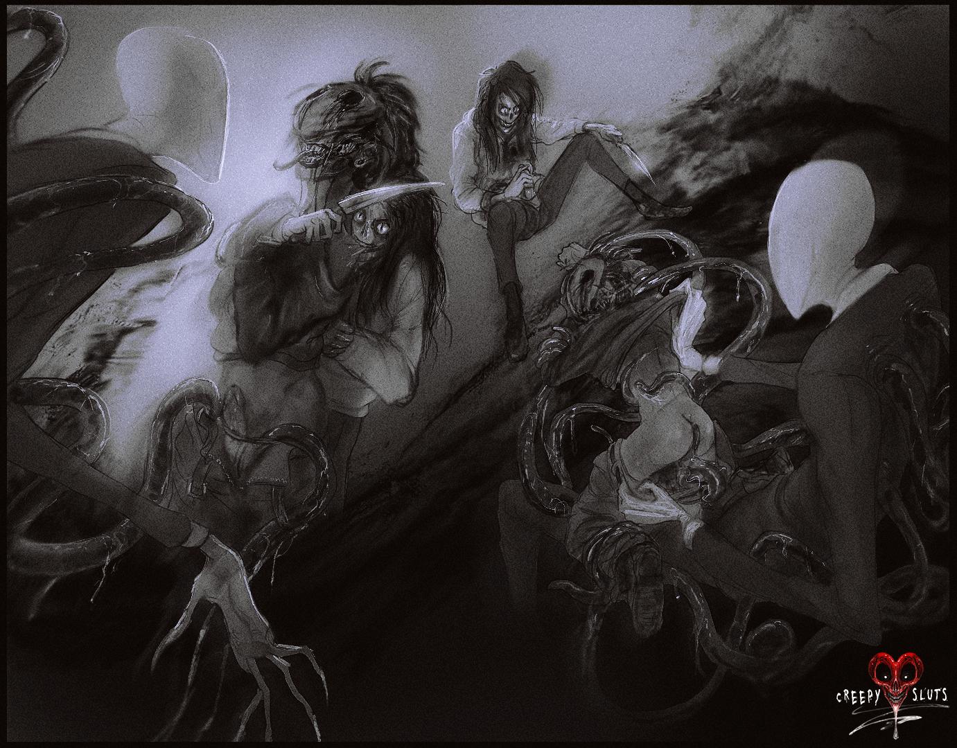 Rule34 – If it exists, there is porn of it / eyeless jack, jeff the killer, slenderman / 563906