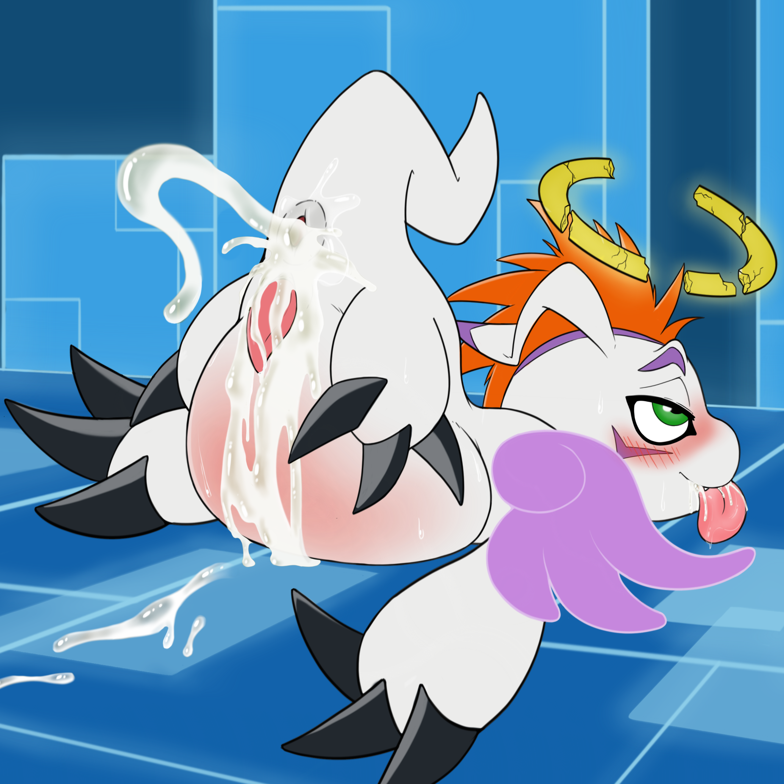 Rule34 – If it exists, there is porn of it / theoryofstrings, digimon (species), gomamon / 10871522