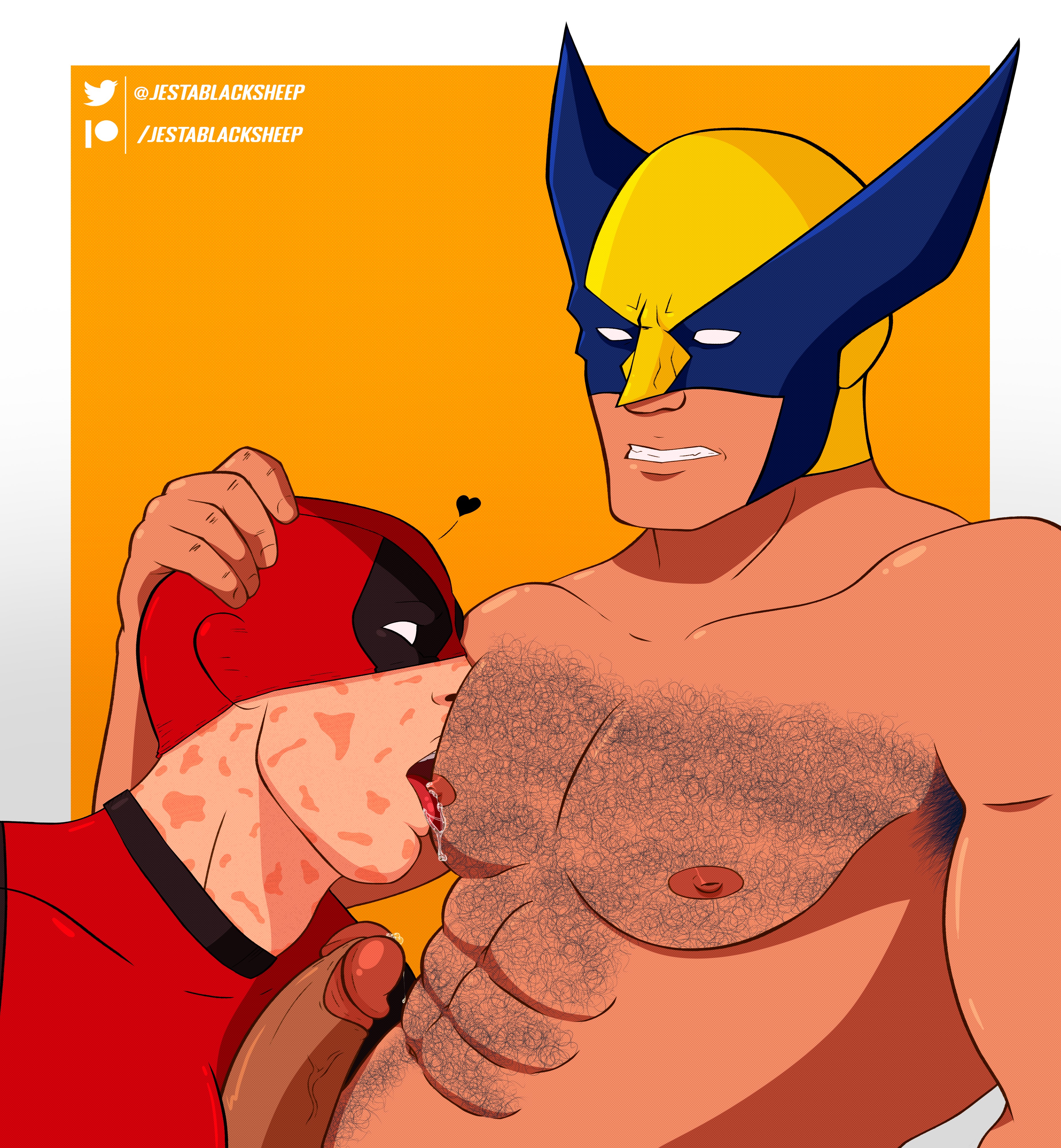 Rule34 – If it exists, there is porn of it / deadpool, logan (x-men), wade wilson, wolverine (x-men) / 10881508