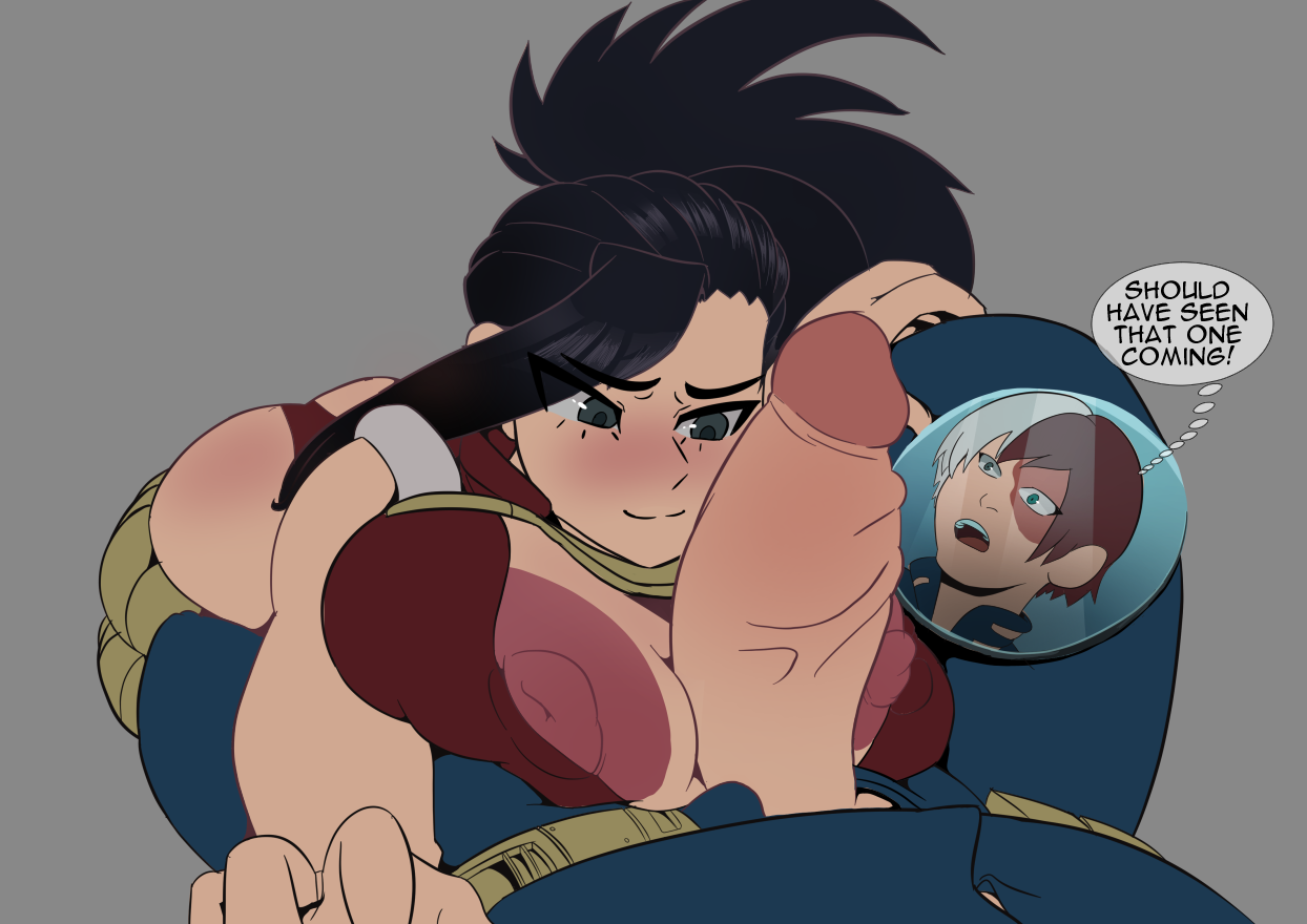 Rule34 – If it exists, there is porn of it / penlink, momo yaoyorozu, shouto todoroki / 565935