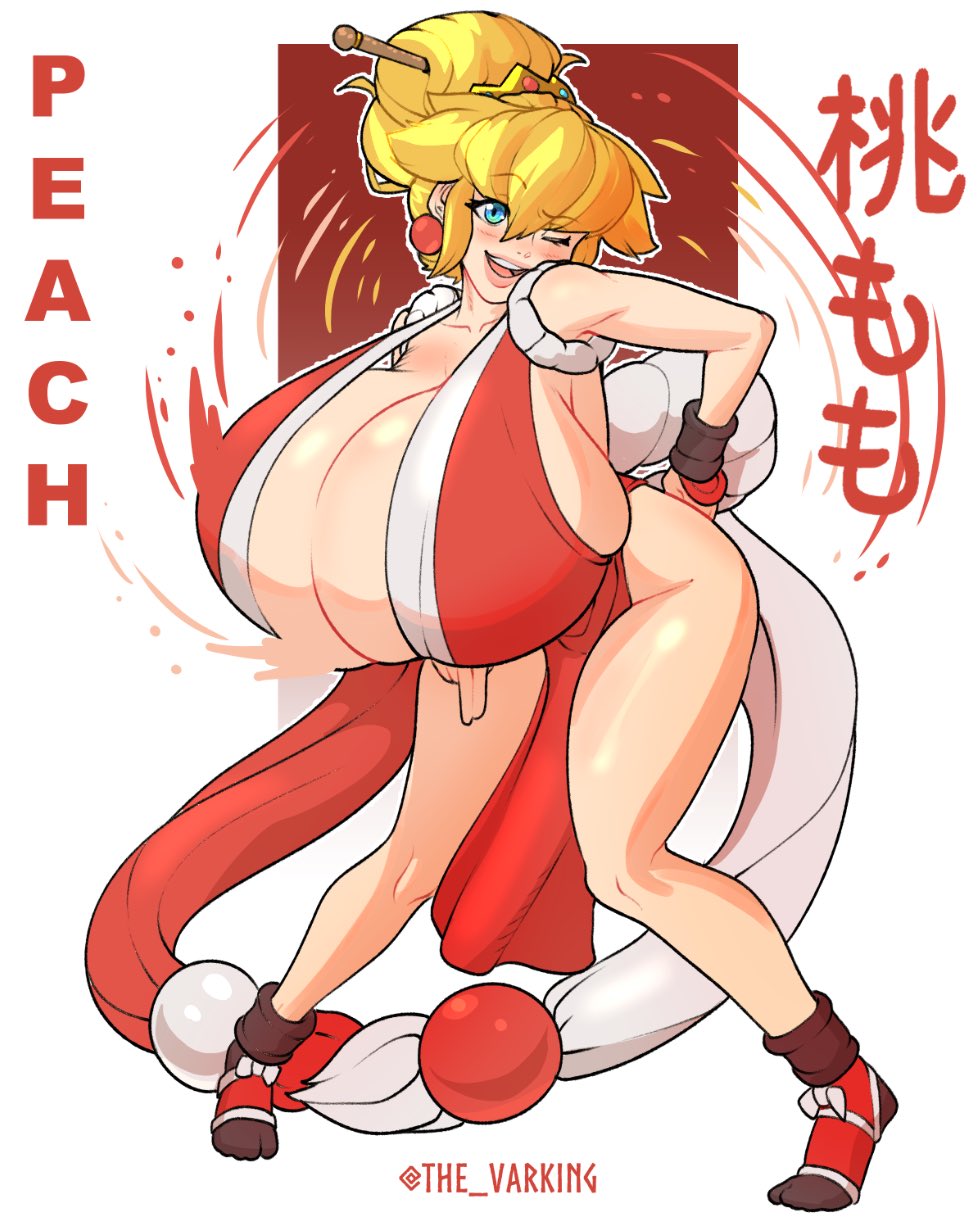 Rule34 – If it exists, there is porn of it / mai shiranui (cosplay), princess peach / 10895712