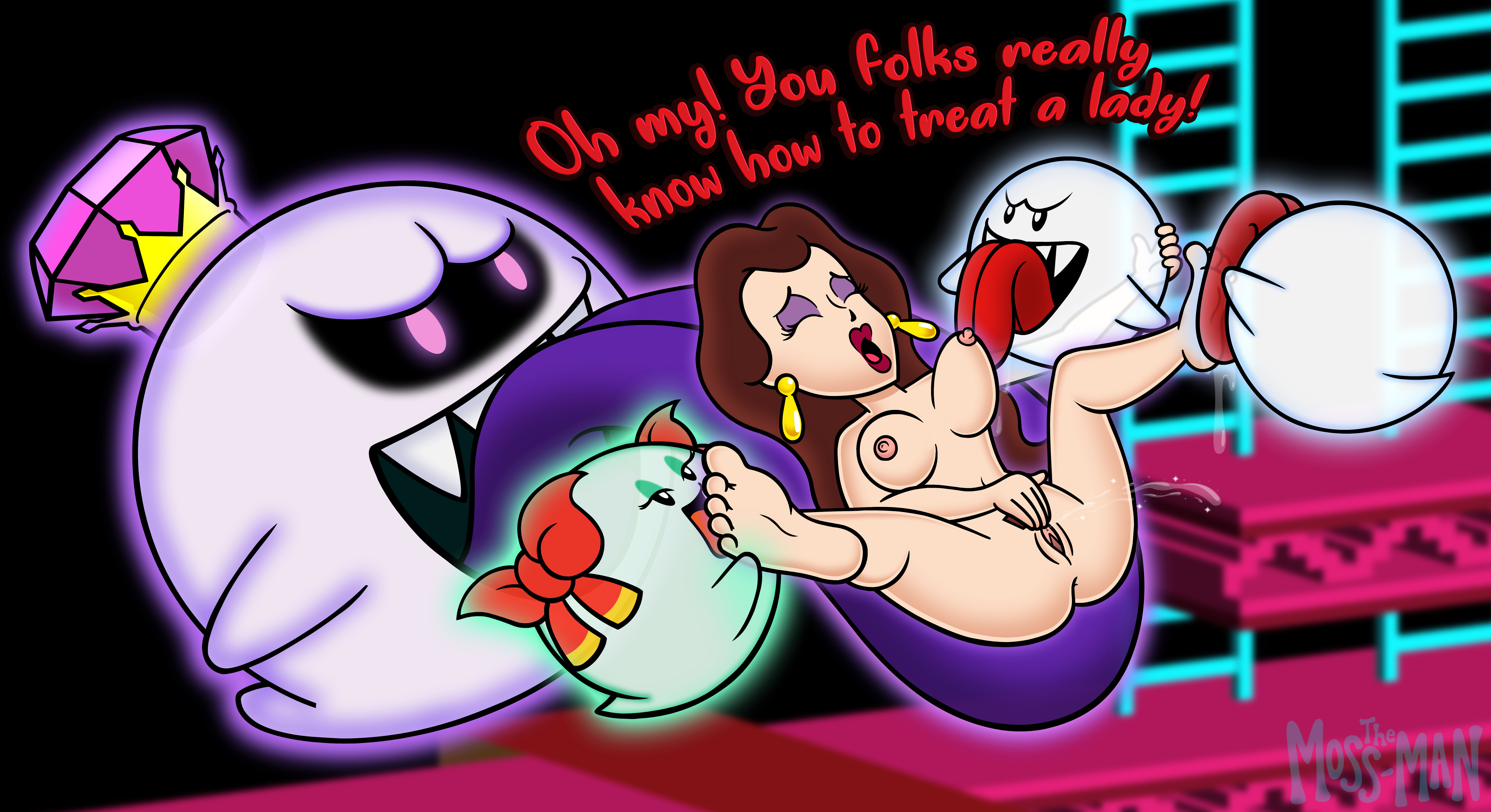 Rule34 – If it exists, there is porn of it / boo (mario), king boo, lady bow, pauline / 10897188