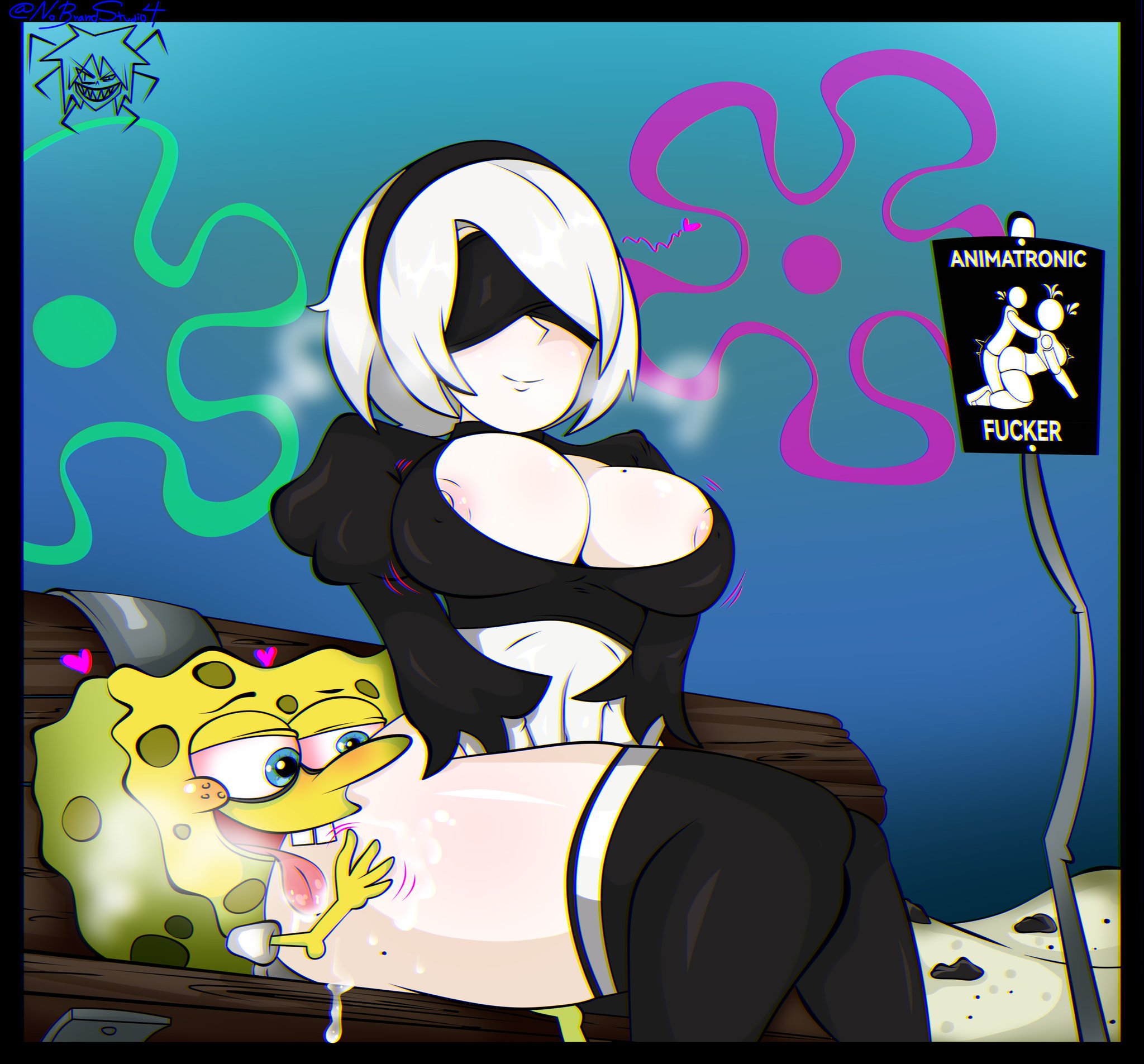 Rule34 – If it exists, there is porn of it / spongebob squarepants (character), yorha 2b / 10906367