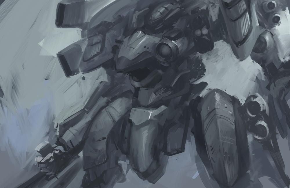 armored core, armored core 4, fromsoftware, energy gun, gun, laser rifle, mecha, robot, weapon