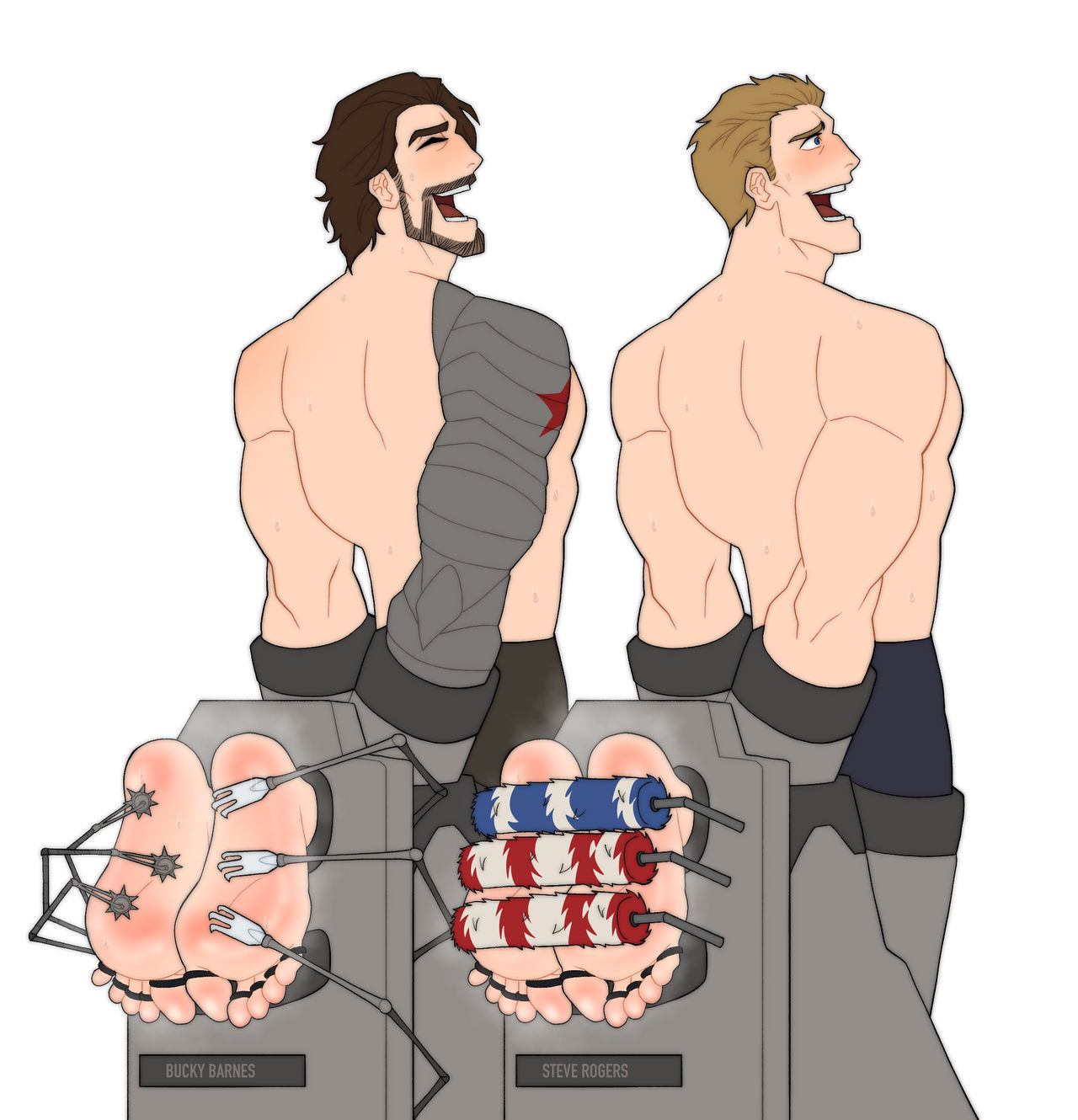 Rule34 – If it exists, there is porn of it / bucky barnes, steve rogers / 10910437