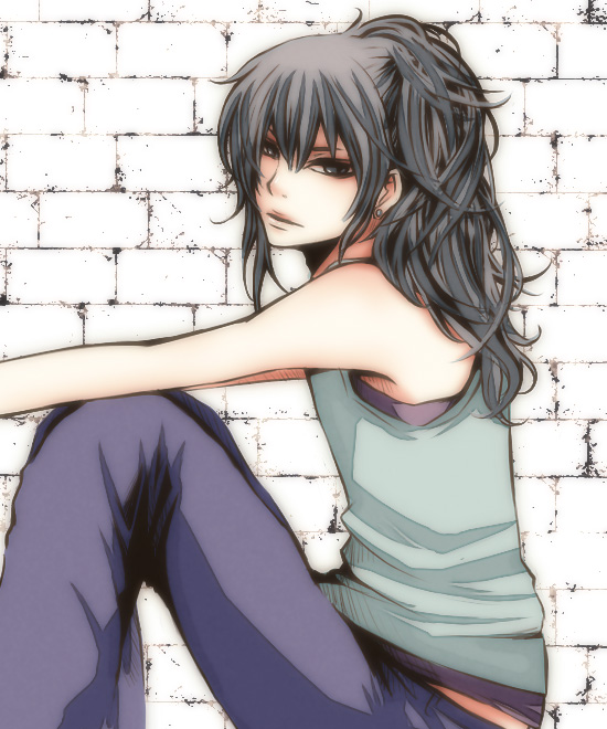 yukko (pixiv583128), yukko (yko), kanda yuu, d.gray-man, 1boy, casual, grey hair, long hair, male focus, solo