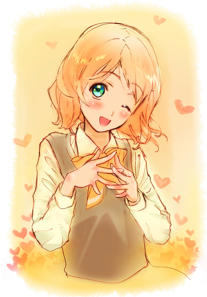 xyh, oohashi maria, baby princess, 10s, blue eyes, blush, brown hair, heart, open mouth, smile