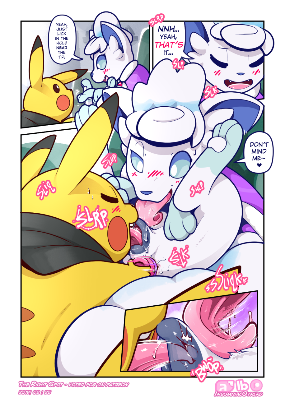 Rule34 – If it exists, there is porn of it / insomniacovrlrd, alolan vulpix, original character, pikachu, vulpix / 569244