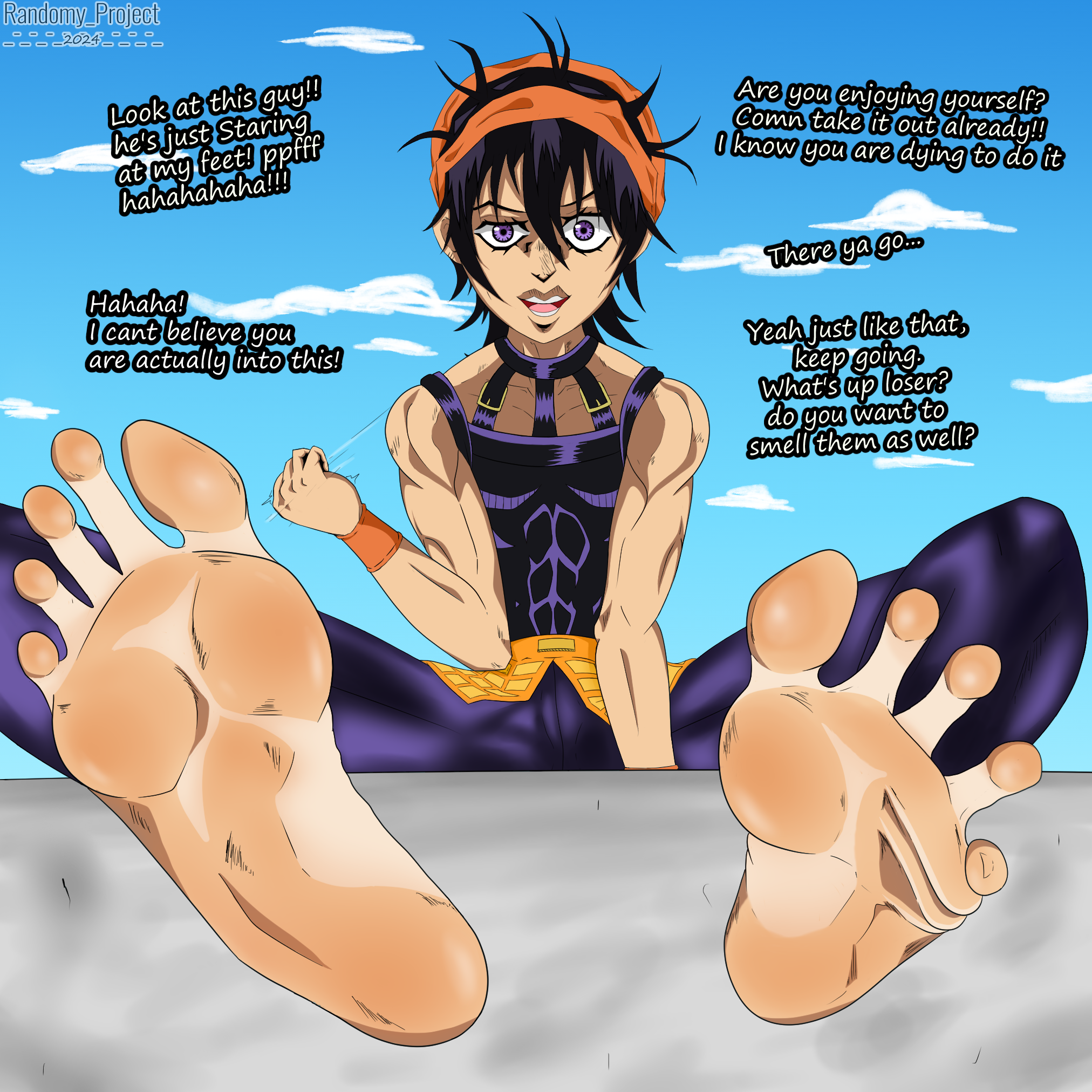 Rule34 – If it exists, there is porn of it / joi, narancia ghirga / 10943702