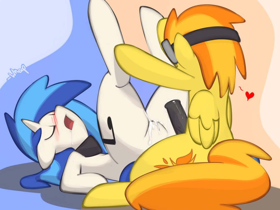 Rule34 – If it exists, there is porn of it / whoopscloplockbox, spitfire (mlp), vinyl scratch (mlp), wonderbolts (mlp) / 570069