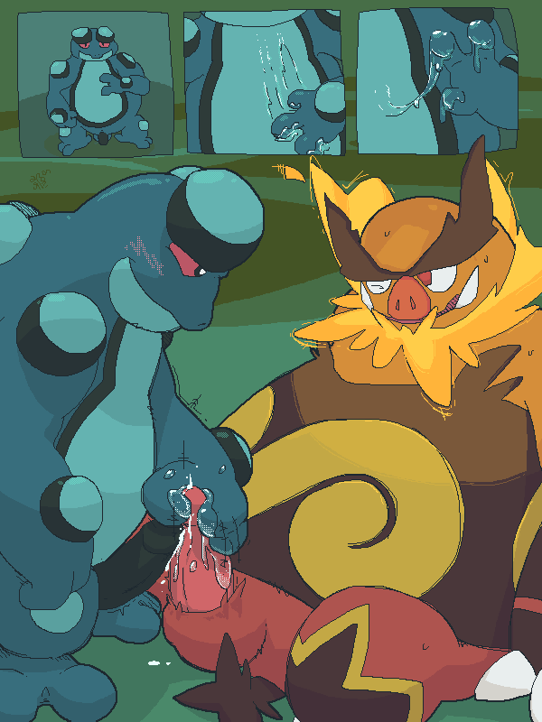 Rule34 – If it exists, there is porn of it / argon vile, emboar, seismitoad / 570376
