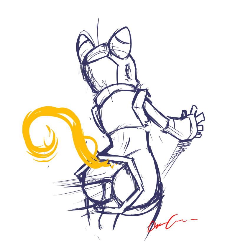 keishinkae, bad tag, anal, android, ass, cat, disembodied penis, esix, fire, fox, furry, glowing, hetero, mascot, nude, penis, rabbit, robot, sex, sketch, squirrel, tail