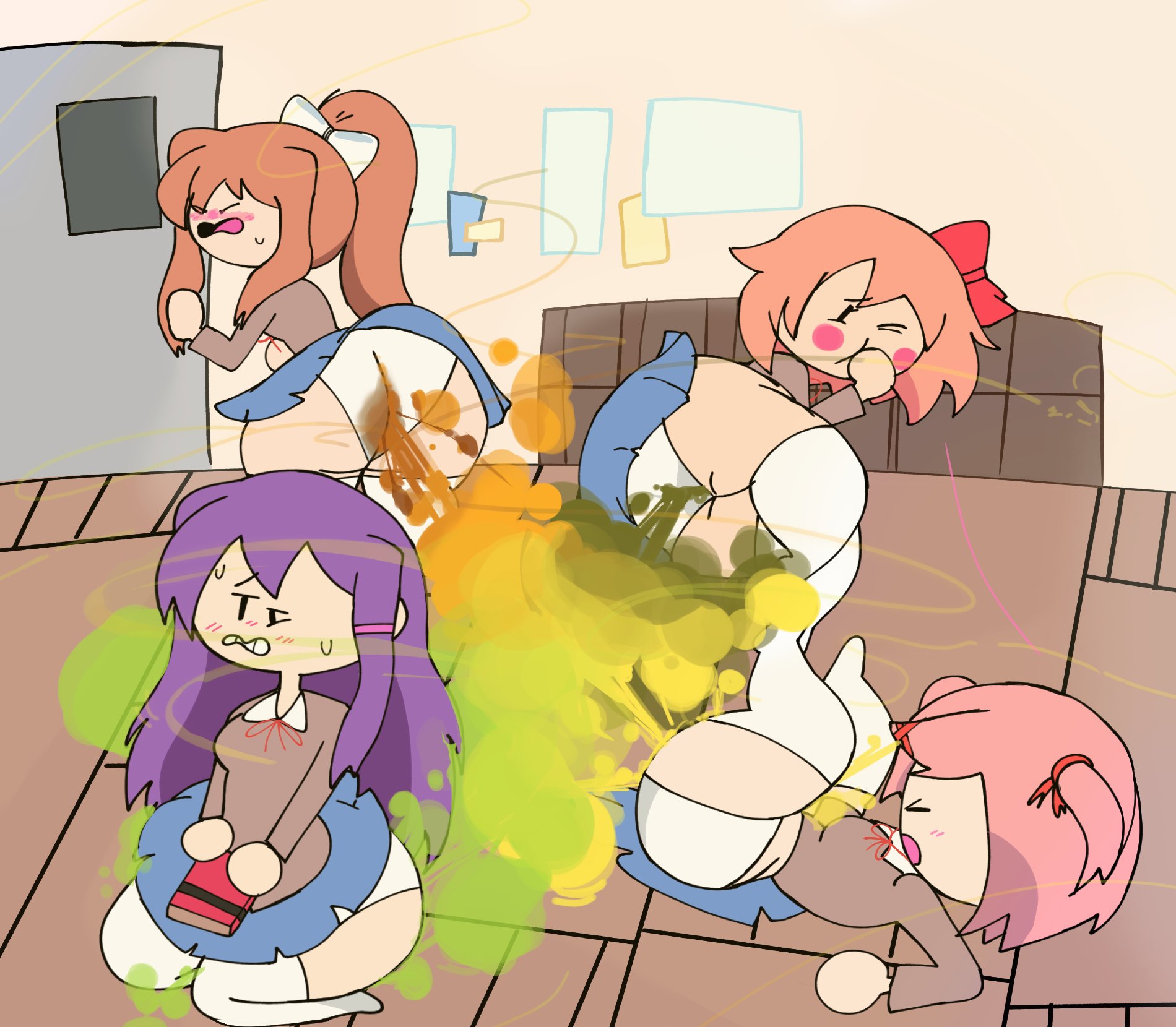 Rule34 – If it exists, there is porn of it / monika (doki doki literature club), natsuki (doki doki literature club), sayori (doki doki literature club), yuri (doki doki literature club) / 10986174