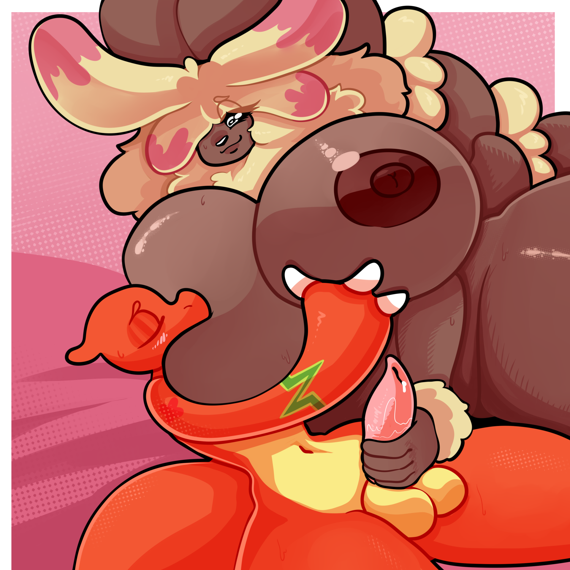 Rule34 – If it exists, there is porn of it / kiss the carrot, charmeleon, lopunny, mega lopunny, pokemon (species) / 11002642