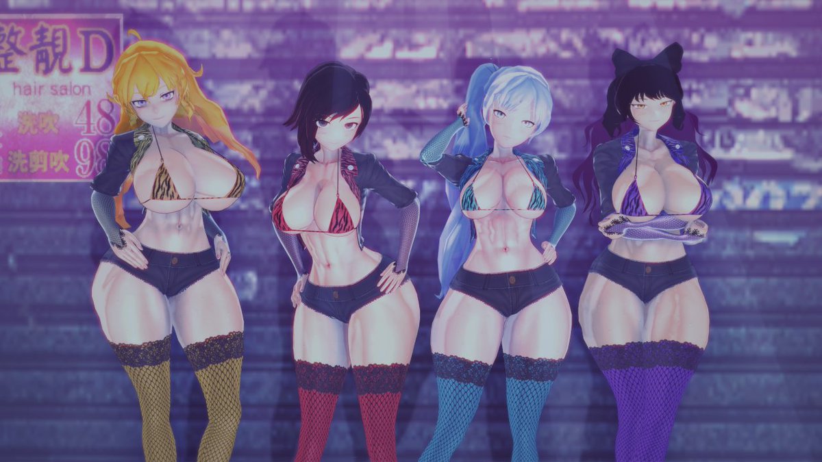 Rule34 – If it exists, there is porn of it / blake belladonna, ruby rose, weiss schnee, yang xiao long / 11007949