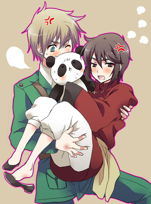 hong kong (hetalia), united kingdom (hetalia), axis powers hetalia, tagme, panda