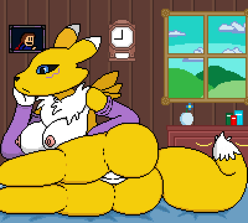 Rule34 – If it exists, there is porn of it / imactuallygarbage, digimon (species), renamon, the kid / 11033281
