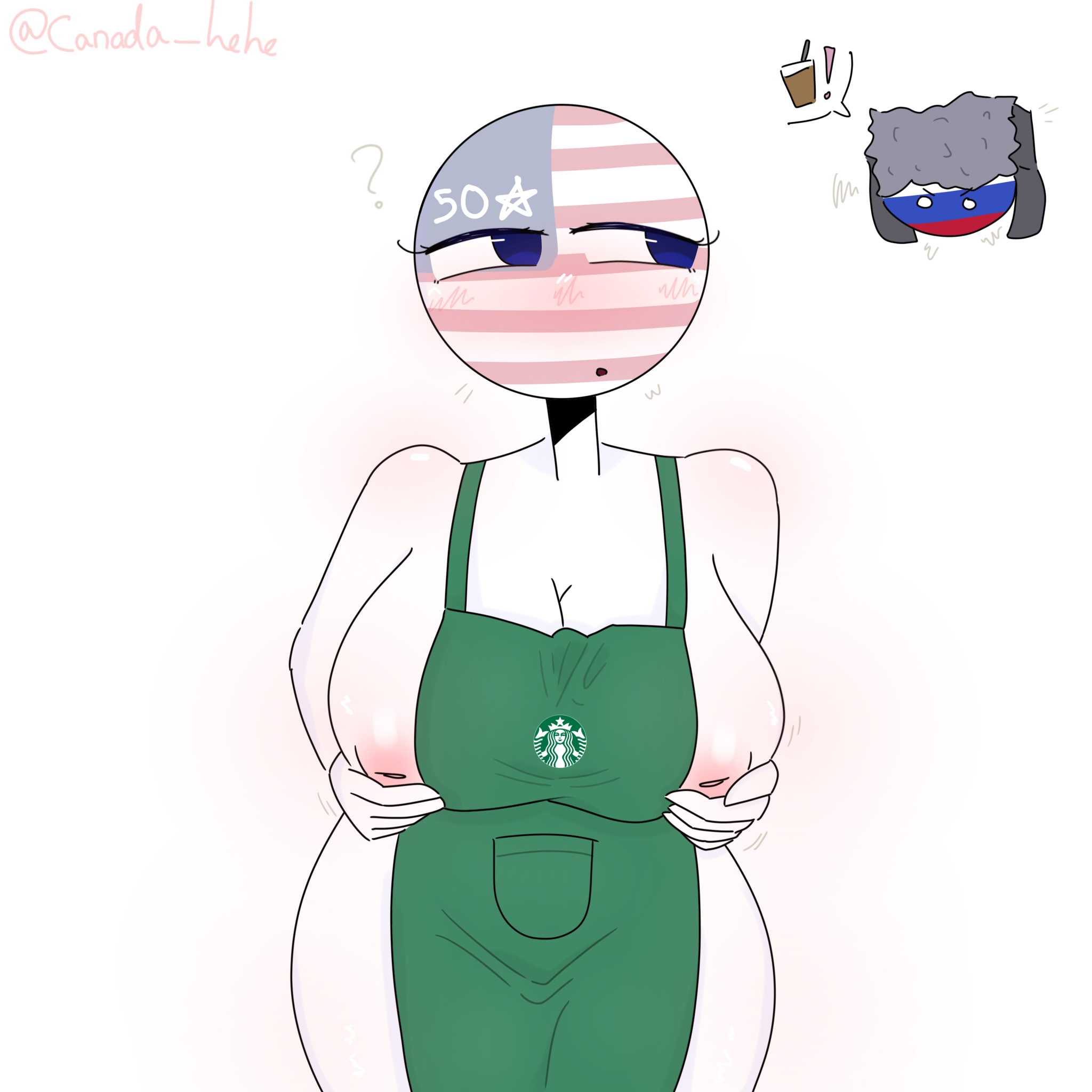 Rule34 – If it exists, there is porn of it / russia (countryhumans), united states of america (countryhumans) / 11054416