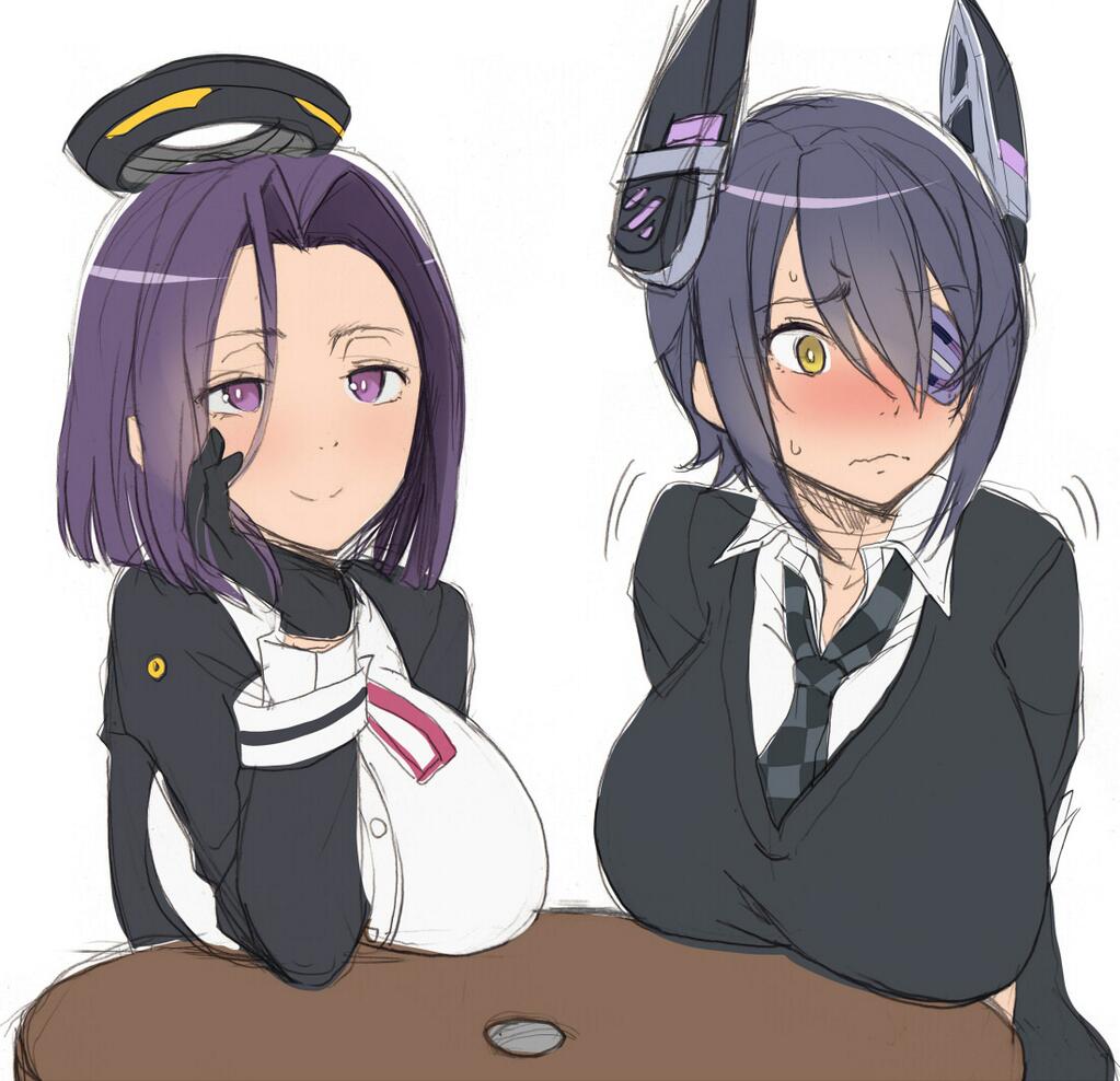 Rule34 – If it exists, there is porn of it / kloah, tatsuta (kantai collection), tenryuu (kantai collection) / 573157