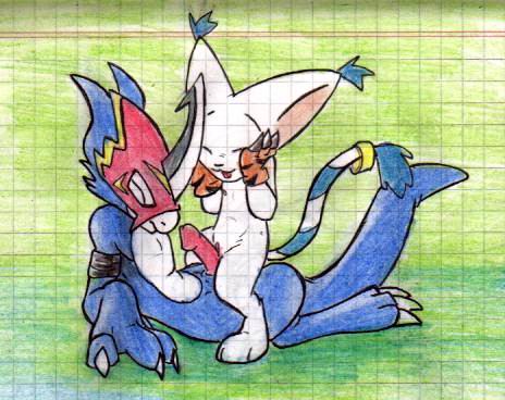 Rule34 – If it exists, there is porn of it / flamedramon, gatomon / 573697