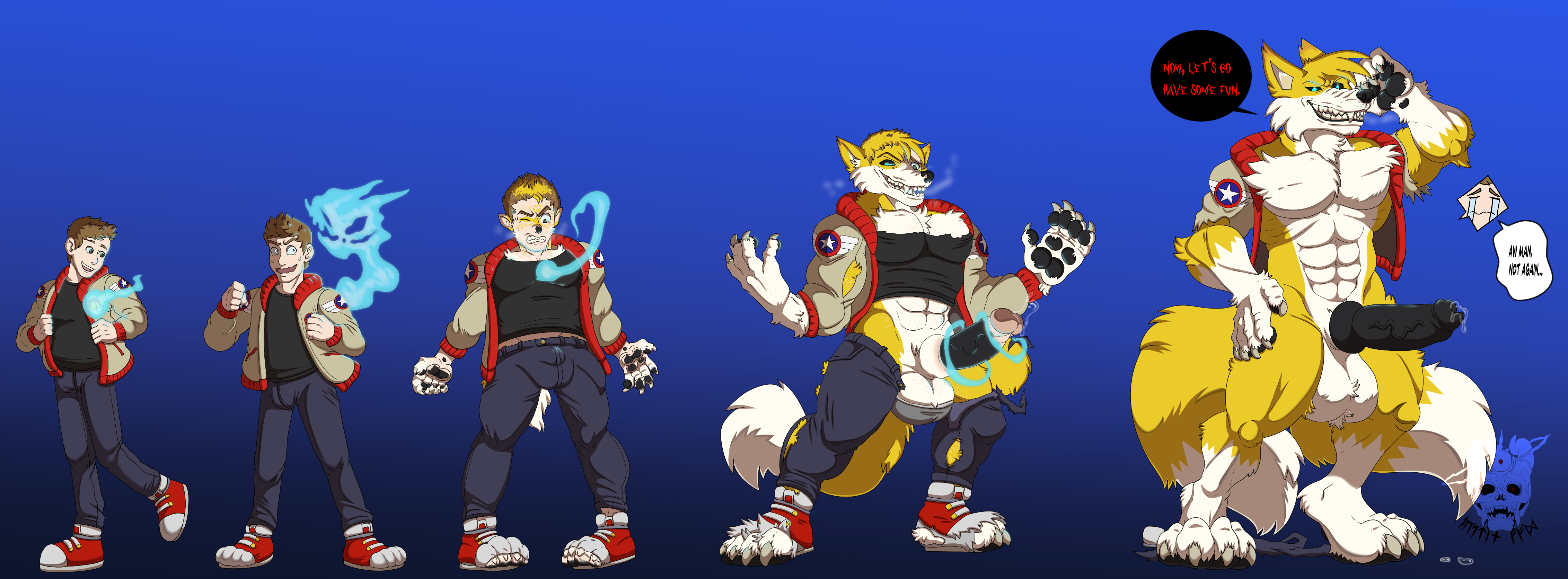 Rule34 – If it exists, there is porn of it / tails, werefox / 11087683