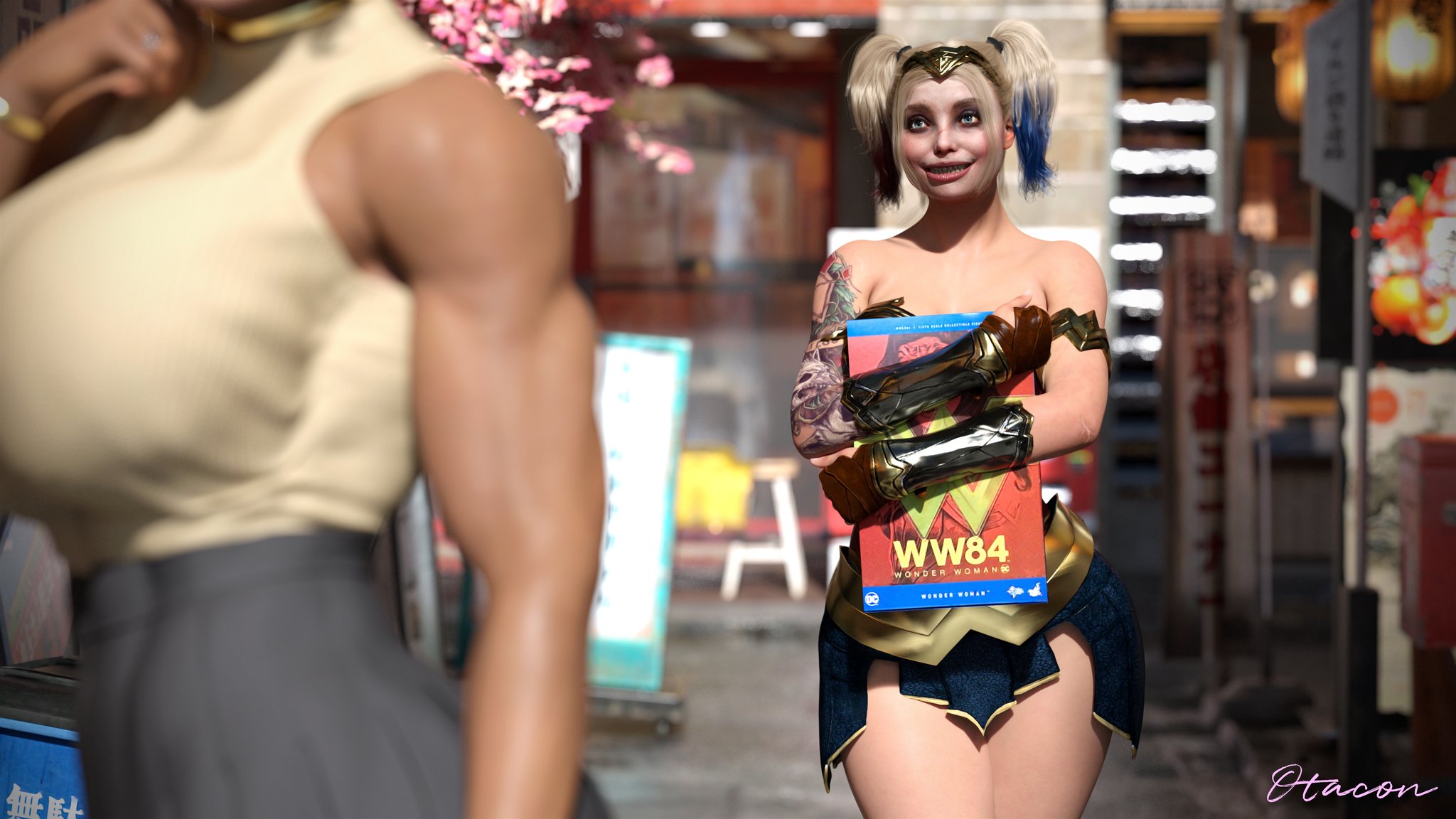Rule34 – If it exists, there is porn of it / otacon212, diana prince, harley quinn, wonder woman, wonder woman (cosplay) / 11095115