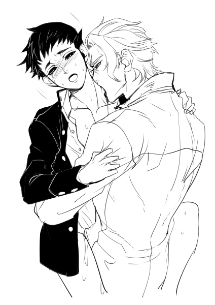 Rule34 – If it exists, there is porn of it / garamgum, barok van zeiks, naruhodo ryuunosuke / 574522