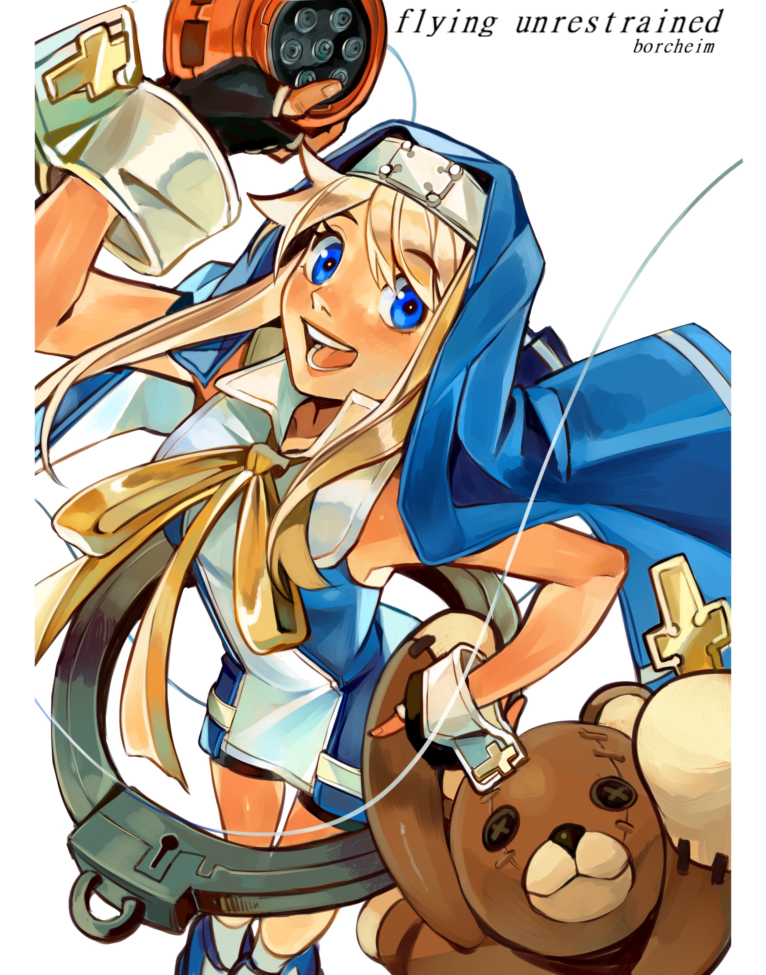 bridget (guilty gear), guilty gear, 1boy, trap