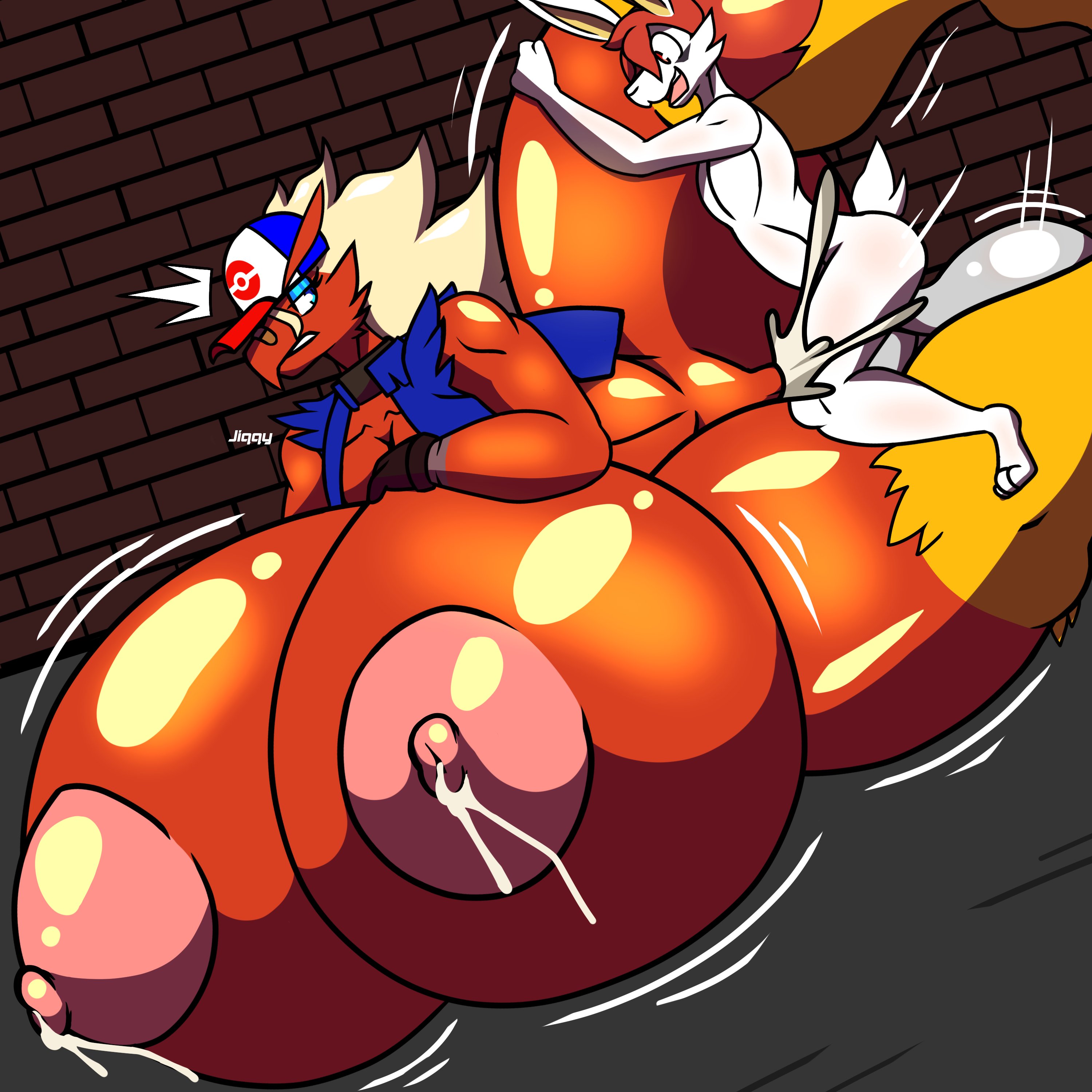 Rule34 – If it exists, there is porn of it / jiqqy, blaziken, cinderace, pokemon (species) / 11188874