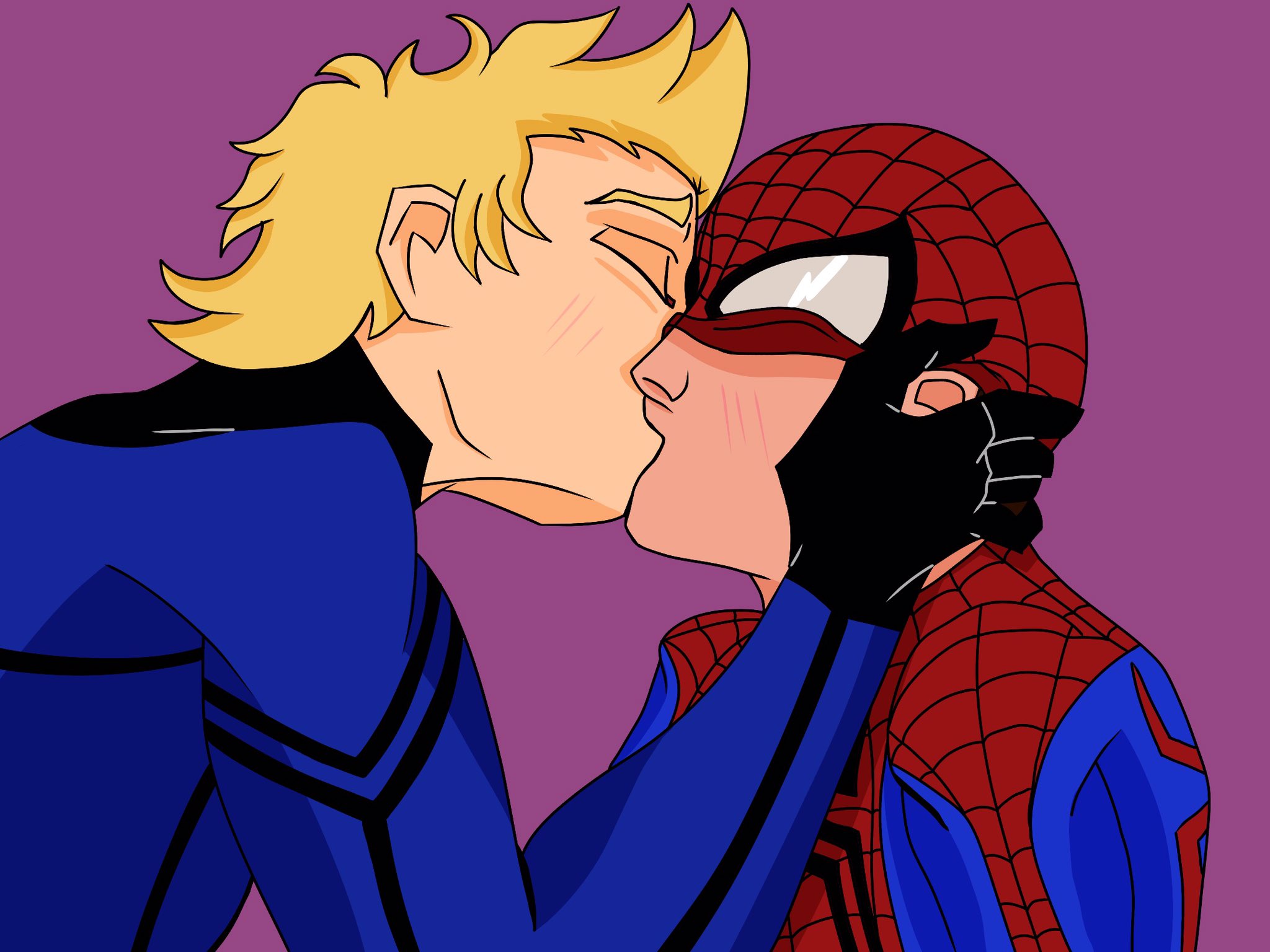 Rule34 – If it exists, there is porn of it / human torch, johnny storm, peter parker, spider-man / 11200310