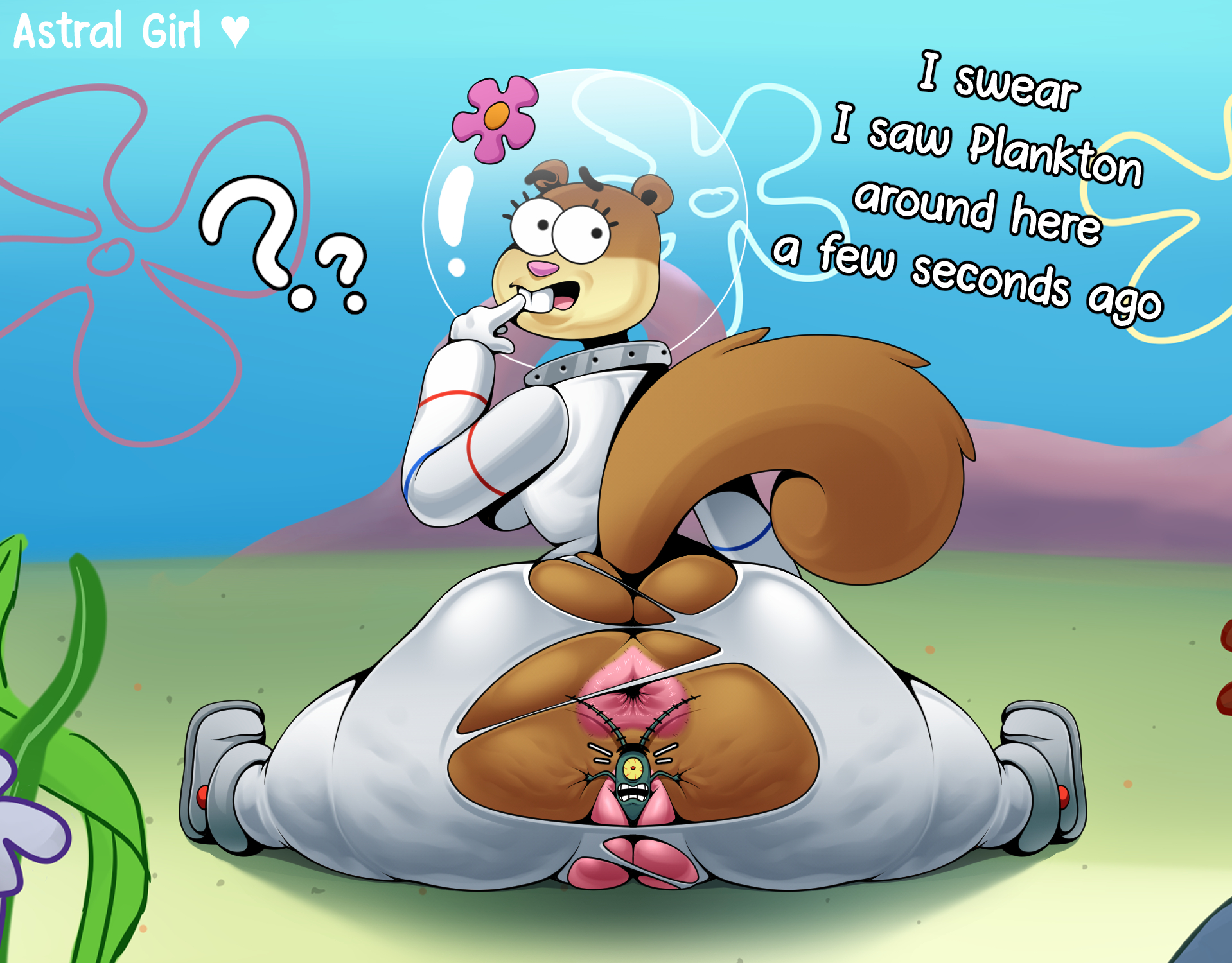 Rule34 – If it exists, there is porn of it / sandy cheeks, sheldon j. plankton / 11212534